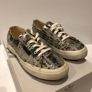Metallic Superga x Man Repeller Sneakers